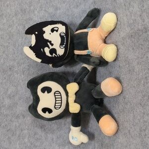 Bendy & The Ink Machine Dark Revival Sammy Lawrence Lot Of 2 Plushies 9"